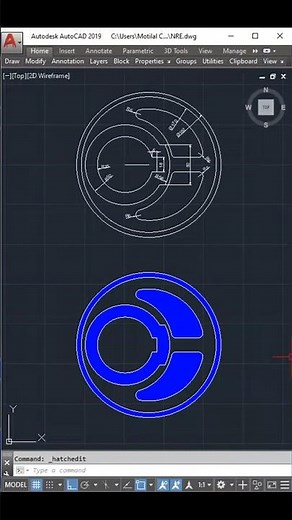 Learn AutoCAD Fast | Beginner to Advance | Design wheel | #shorts #viral #AutoCAD #CAD #trending