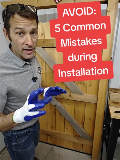 Avoid these Five common mistakes when installing the True Latch anti-sag gate brace! 1. Tension vs Compression 2. Correct screw position 3. Extension direction 4. Remove old diagonals 5. Prelift, Prelift, Prelift! #gate #diyprojects #tipsandtricks #howtoinstall #CapCut