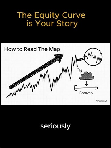 🔥 The Equity Curve is Your Story #trading #algorithmictrading #stockmarket #bitcoin