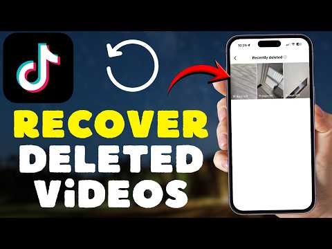 How to Recover My TikTok Deleted Videos! (2026)