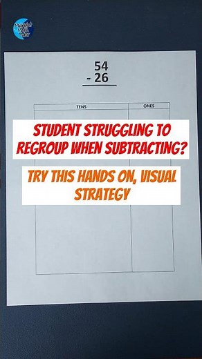 Regrouping Subtraction Made Easy with Base 10 Blocks