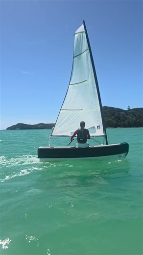 Tool and Toy! Our sailing tenders are fully functional tender and sailing tender all in one!