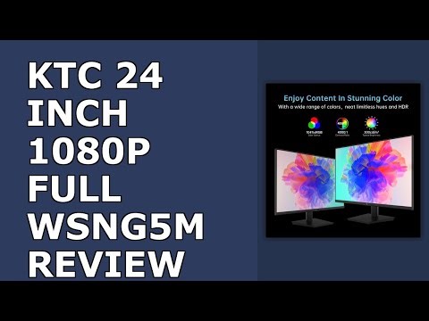 KTC 24 Inch Gaming Monitor 180Hz - 2K 1440P Computer Monitors, Fast IPS Monitor with HDR 400, Ada...