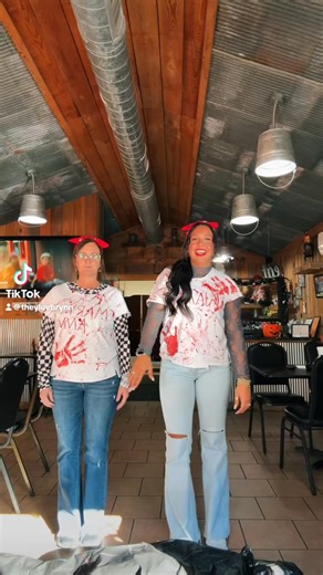 Mary Ann & Wanda at the bar bbq barn!! | Bar-BQ Barn
