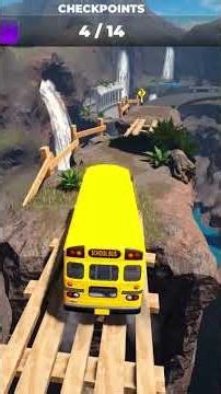 Jalanan Terlalu Ekstrem Banyak Jembatan Kayu Sempit, Drive A Bus, Roblox