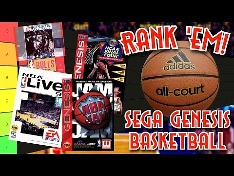 Ranking all 25 Basketball Games on the Sega Genesis!