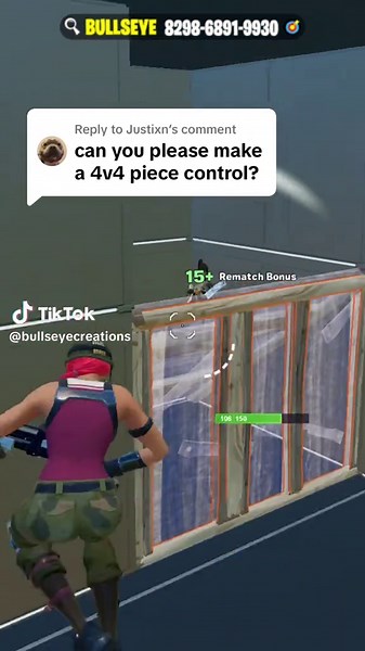 Creating 4v4 Piece Control in Fortnite