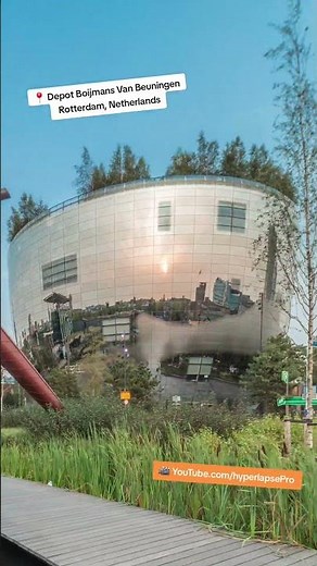 Depot Boijmans Van Beuningen Hyperlapse | World's First Public Art Depot, Rotterdam