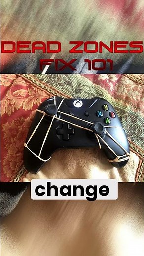 DEAD ZONES: Tutorial HOW TO FIX Stick drift controller fortnite #epicpartner #gaming #fortnite