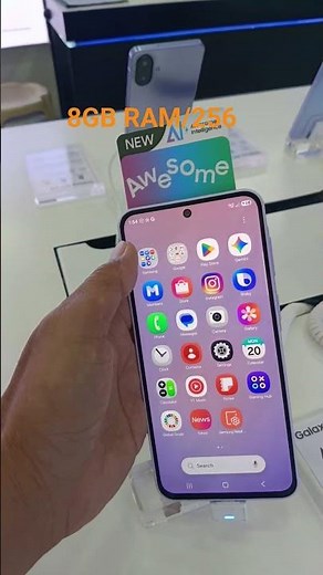 Galaxy A37 5G Storage 8GB RAM/256 ROM