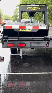 11K views · 96 reactions | #water #waterfall #gooseneck #GooseneckTrailer #goosenecktrailer #GatorMade | Gatormade Trailers | Facebook