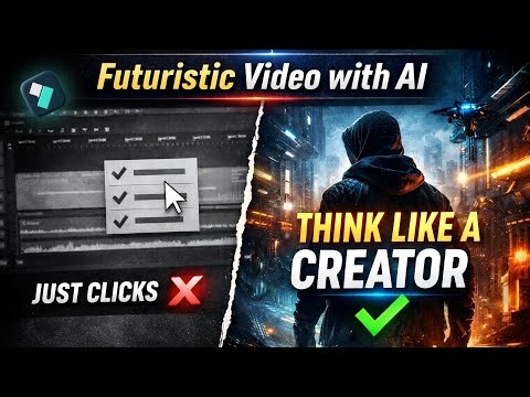 Create Futuristic Cinematic Videos with AI in Filmora | Documentary Style Editing