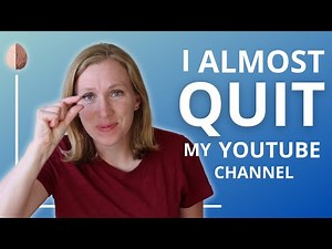 Don't Give Up! I Nearly Quit my YouTube Channel the Month Before It Went Viral: Keep Going!
