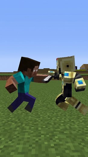Minecraft Herobrine Vs Ajthebold Epic Battle | Top Minecraft Memes