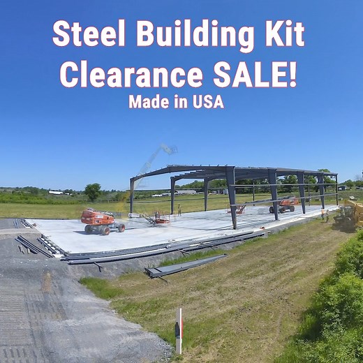 187K views · 1.1K reactions | Get your dream steel building kit with up to 50% off on our clearance sale! Fast delivery, engineered for all loads and codes. Any size available now - get quote today: https://futurebldg.com/33010 or call us at 1-888-530-1356 | Future Buildings | Facebook