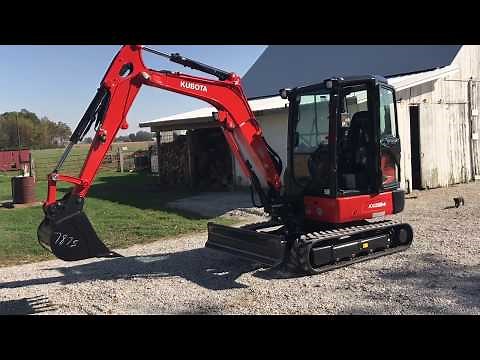2017 Kubota KX033-4 Mini Excavator Review