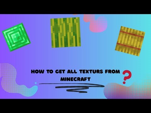 How to get all textures from Minecraft. An tutorial