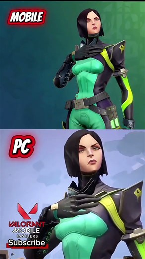Which Looks Better? Viper PC vs Mobile Gameplay 👀 #valorantmobile