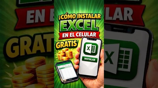 Como Instalar Excel en el Celular GRATIS | Ronald Vásquez Grados