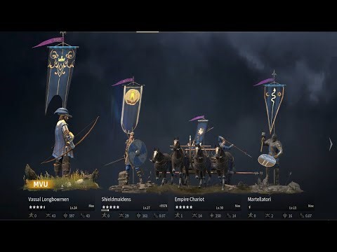 Conqueror’s Blade Siege Gameplay | Vassal Longbowmen, Shieldmaidens, Empire Chariot & Martellatori