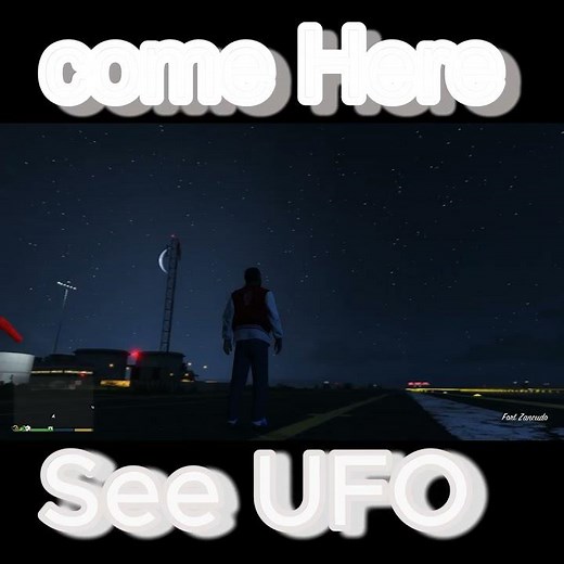 I found UFO in #gta5 #mohitstazgaming #gta5 #mistery
