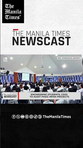 Engineering students, CSOs to audit Pasig infra projects