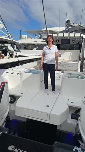 🛥️🎬 VIDEO | Aquila 36 Molokai: Designed for Big Game Fishing This new model from the fishing range only just arrived in time to make its world premiere at the Fort Lauderdale International Boat Show, as the cargo ship transporting it from China was running two and a half weeks behind schedule... ➡️ Read the full article here: https://hubs.la/Q03Rh5MC0 #multihullsworld #multihull #catamaran #trimaran #sailing #boatingindustry #yachtingindustry #internationalboatshow #boatshow #fortlauderdale #f