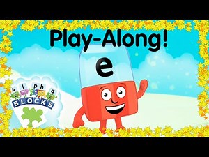Alphablocks - Can You Find E? | #PlayAlong | Learn to Read