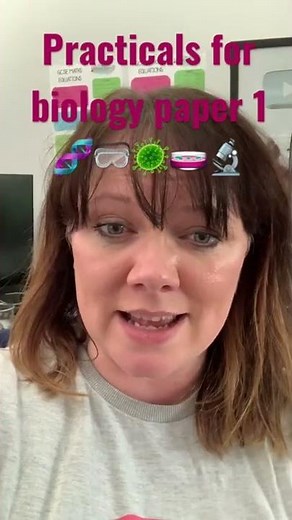 Practicals for biology paper 1 🧬🥽🦠🧫🔬 #revision #gcse #gcses2022