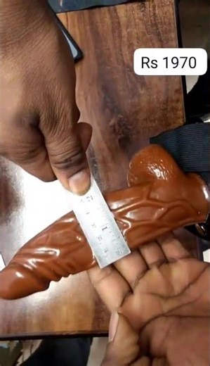 Brown Hollow Strap-On Dildo with Adjustable Harness | Size & Review (Rs 1970)