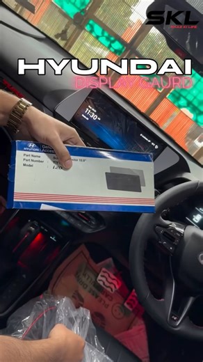 Shaz Ki Life on Instagram: "Hyundai Original Media Display Screen Guard Available For All Models Inbox Message To Order Delivery All Over India #trending #caraccesories #instagram #viralreels #reelsinstagram"
