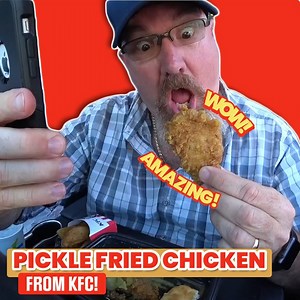 Pickle Fried Chicken at KFC 🥒🍗 | KBDProductionsTV
