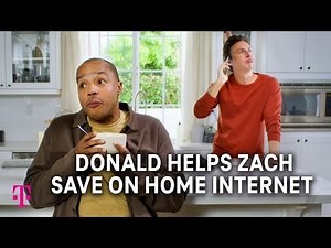 Zach and Donald in another T-Mobile internet ad