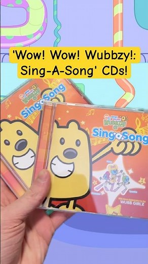Showcasing My 'Wow! Wow! Wubbzy!: Sing-A-Song' CDs! #Wubbzy #WowWowWubbzy #NickJr #ChildrensMusic
