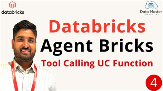 Databricks Agent Bricks | Tool Calling with Unity Catalog Functions (UC Functions) | Naval Yemul