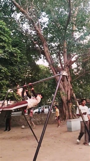 First Time Front Lever Hold 😍 #calisthenics #balancefitness