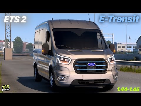 ETS 2 | Ford E-Transit MegaPack V2 1.44-1.45 | Euro Truck Simulator 2 Mod