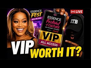 ESSENCE Festival 2026 LIVE | Is VIP Worth It? (New Orleans)