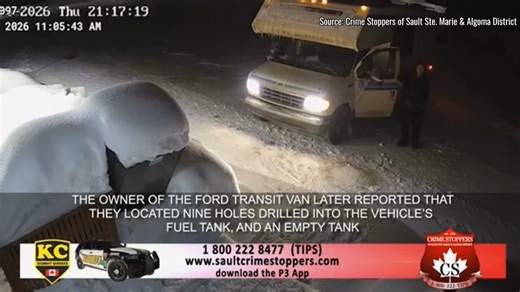 OPP, Crime Stoppers seek Wawa airport fuel theft suspect