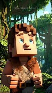 Blockland Explorers: Dawn of the Cavemen - A Prehistoric Minecraft Cinematic Adventure