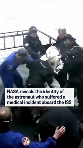 NASA reveales that astronaut Mike Fincke was the crew member who suffered a medical incident at the International Space Station in January, which prompted the agency to carry out the first evacuation due to a medical issue in the space station’s 25-year history. | NBC News
