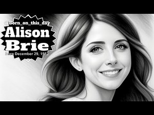 Alison Brie's Journey Captured in Stunning AI Art | Born December 29