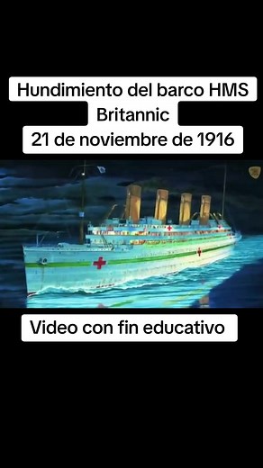 Hundimiento del Britannic 1916: Documental Educativo sobre el Naufragio