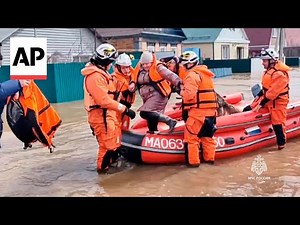 Thousands evacuated in Russia’s Orsk following dam break