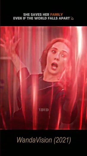 Wanda Chooses Her Family Over Westview in the Final Battle 💫| WandaVision#Shorts