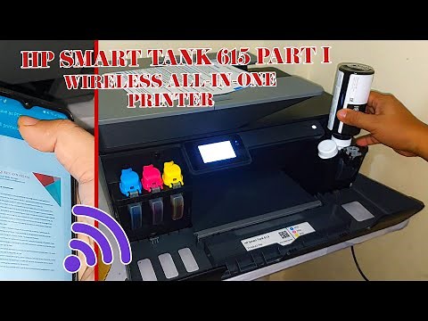 HP Smart Tank 615 Wireless Printer Part I | Unboxing, Activating and Installing #hpprinter