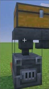 How to Make a quick Redstone Furnace in Minecraft. #minecraftshorts #gaming #minecraftip