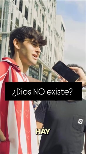 Angel Rodriguez on Instagram: "¿Dios NO existe? 🤔 #dios #ateismo #españa #entrevista #viral #viralvideos"