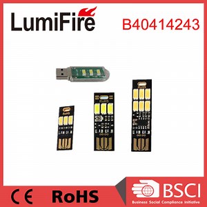 [Hot Item] SMD LED Light-Operated USB Rechargeble Flashlight