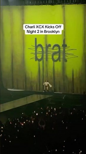 Charli XCX Opens Up Night 2 Of The 'BRAT' Tour In Brooklyn | Billboard #Shotrs